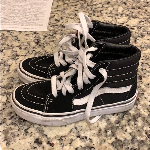 Kids Vans Hi Tops - Picture 2 of 3